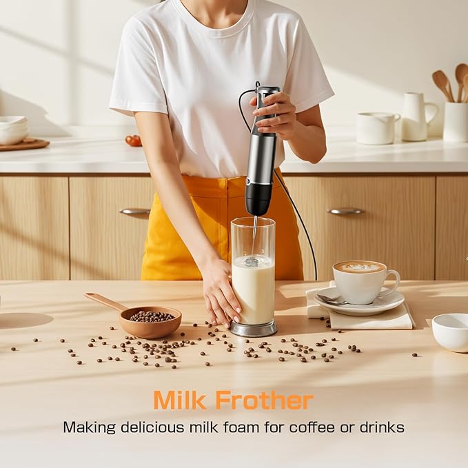 Immersion Blender Handheld 1100W - 3 in 1 Hand Blenders Set