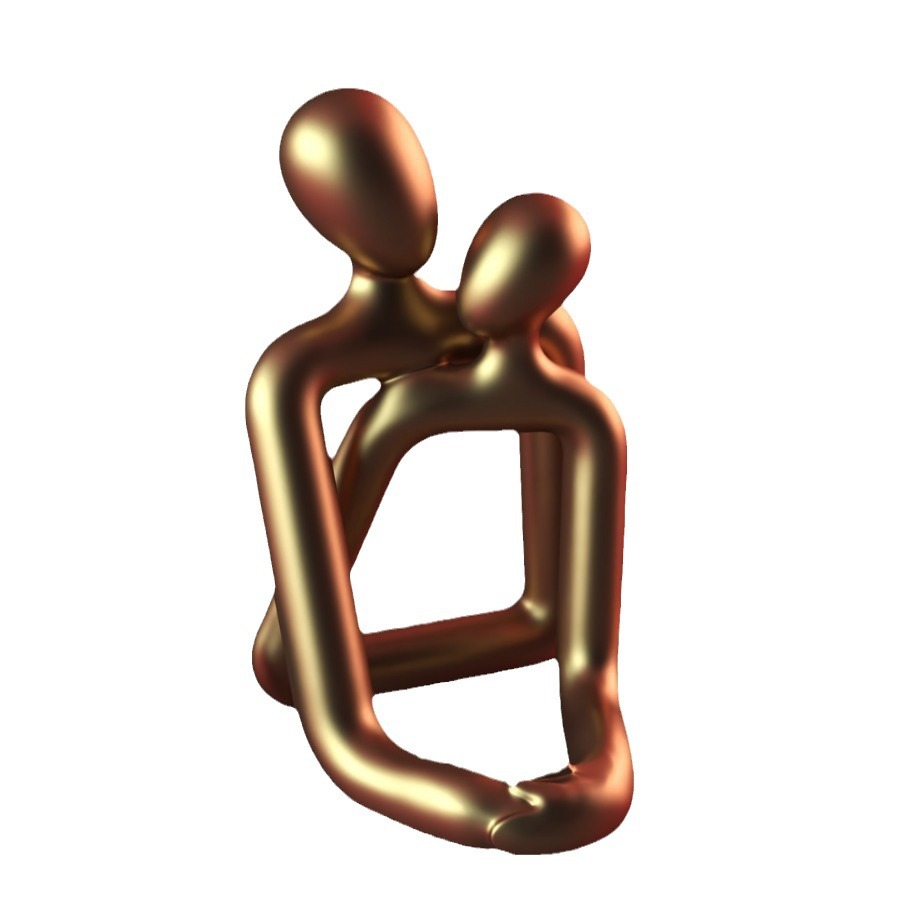 Romantic Couple Home Decor Statue