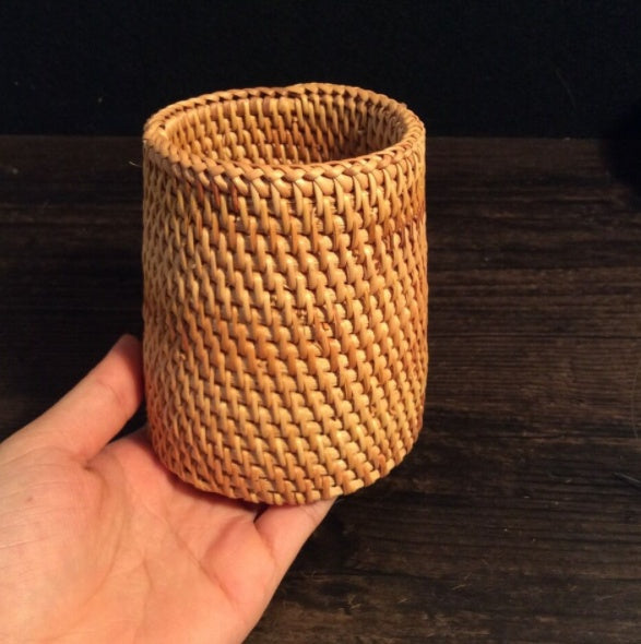 Woven Storage Box – Decorative Organizer Basket for Home and Office