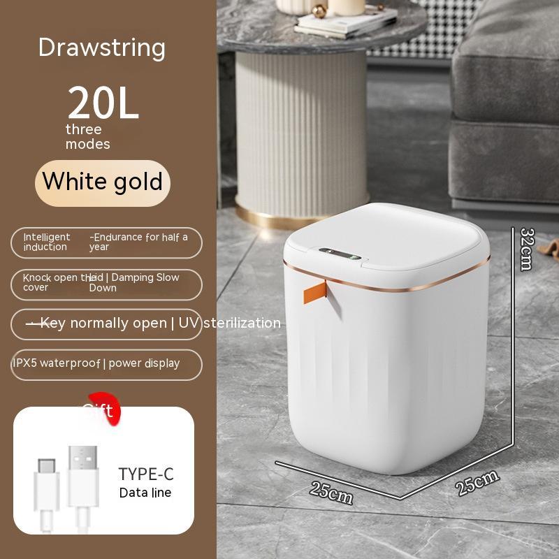 Automatic Smart Trash Can with Lid