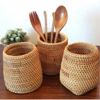 Woven Storage Box – Decorative Organizer Basket for Home and Office