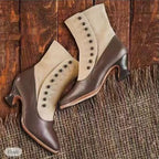 Pointed-toe Horseshoe Women's Boots