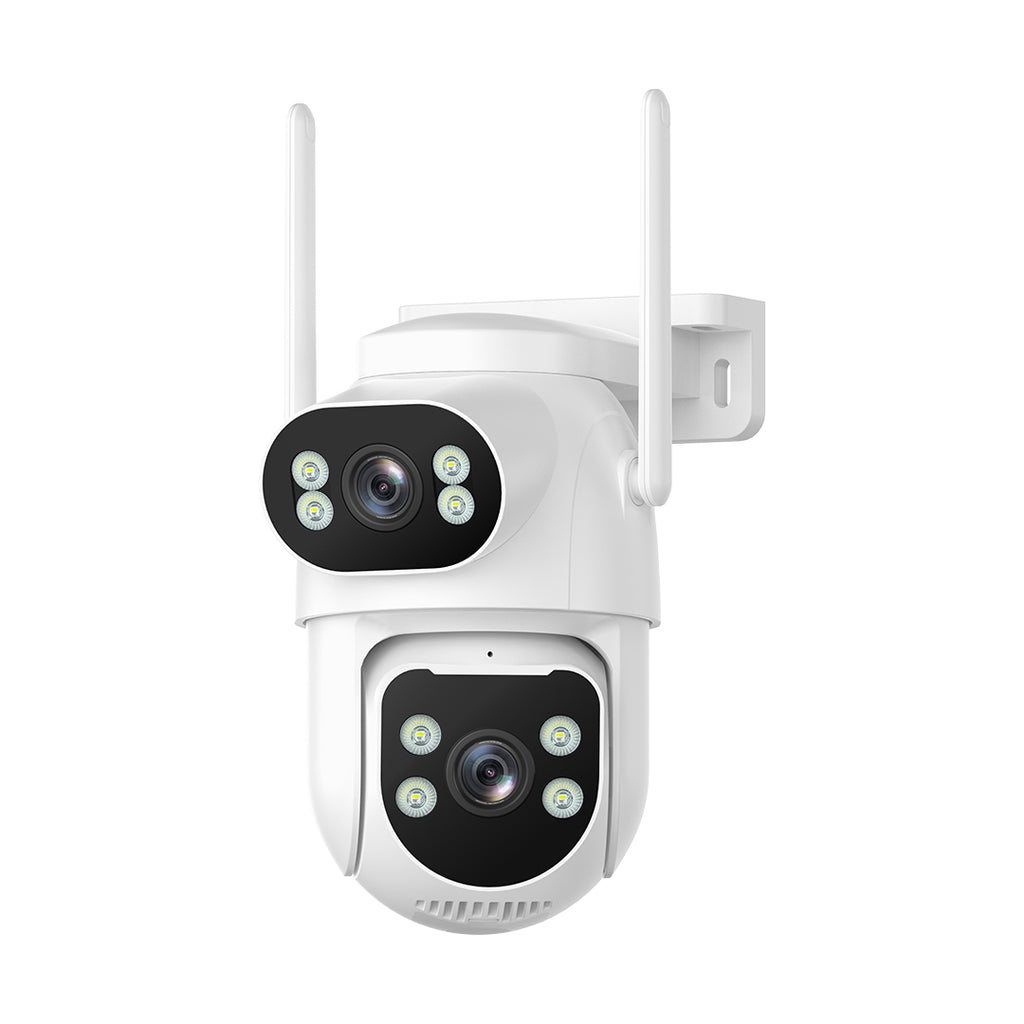 Yoosee AI Outdoor Security Camera: 2K HD WiFi 360° Surveillance with Smart Detection
