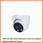 5MP Full-Color PoE IP Security Camera: HD Network CCTV with Night Vision