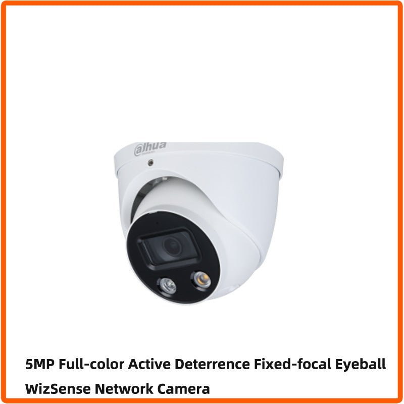 5MP Full-Color PoE IP Security Camera: HD Network CCTV with Night Vision