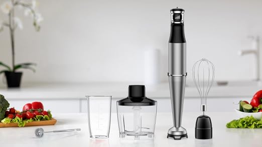Immersion Blender Handheld 1100W - 3 in 1 Hand Blenders Set