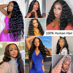 300 Density Loose Deep Wave 13x6 Hd Lace Front Human Hair Wig For Women Brazilian Curly Glueless Wigs On Clearance Sale 30 inch