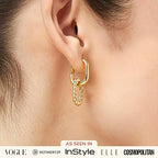 Ana Luisa Hypoallergenic Double Hoop Earrings