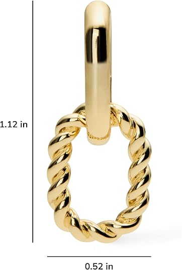 Ana Luisa Hypoallergenic Double Hoop Earrings