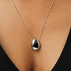 Ana Luisa Pebble Pendant Necklace – Gold or Silver