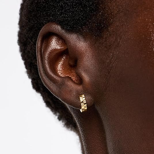 Ana Luisa Eden Hypoallergenic Chunky Hoops