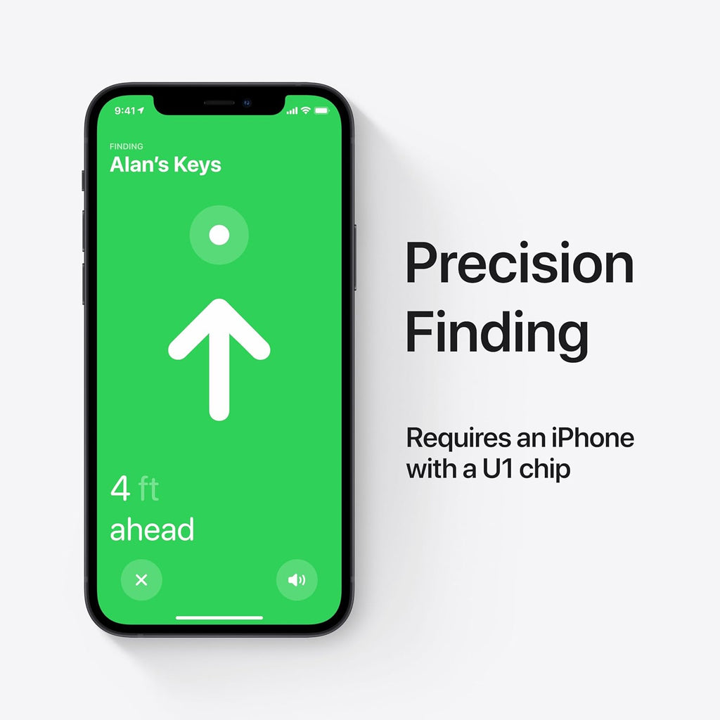 Apple AirTag Bluetooth Tracker – Keys, Wallets, Luggage & More