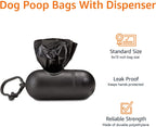 Dog Waste Bags with Leash Clip – 600 Bags