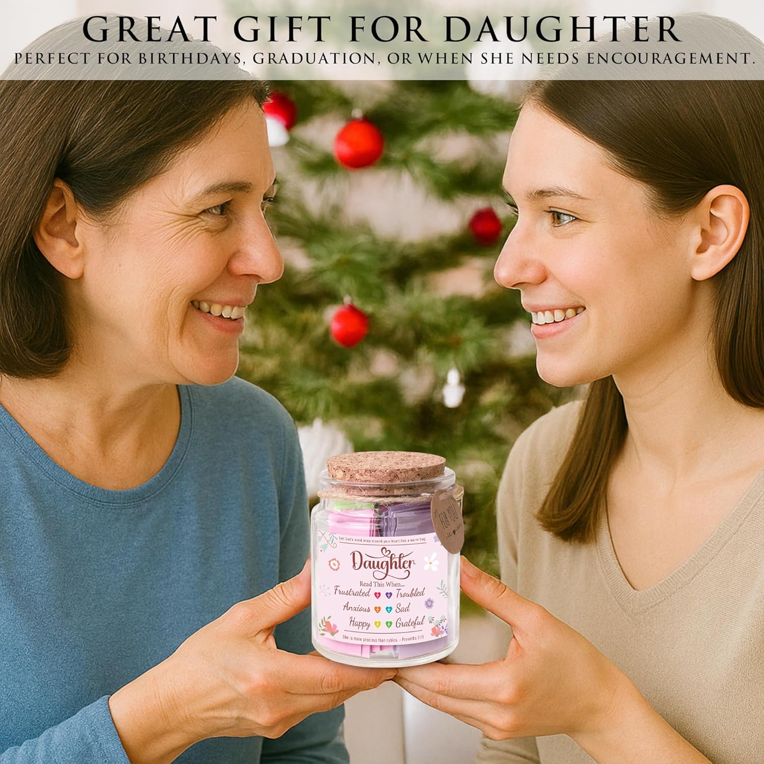 Inspirational Scripture Jar (Gift of Comfort & Hope)