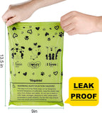 Biodegradable Dog Waste Bags, Leakproof & Scented (540)