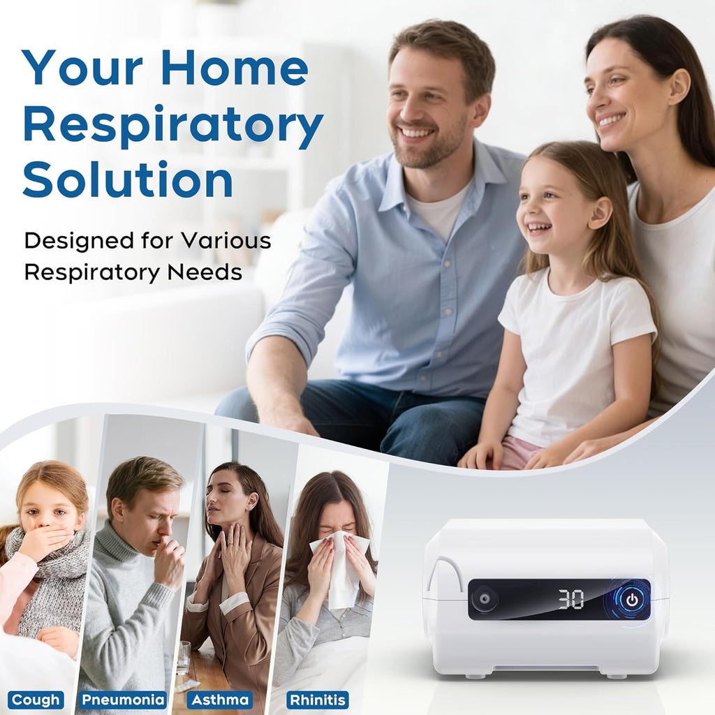 Smart Digital Nebulizer Machine for Adults & Kids