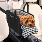 SlowTon Small Dog Car Booster Seat (Up to 11 lbs)