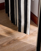 Liam Striped Linen-Blend Custom Curtains