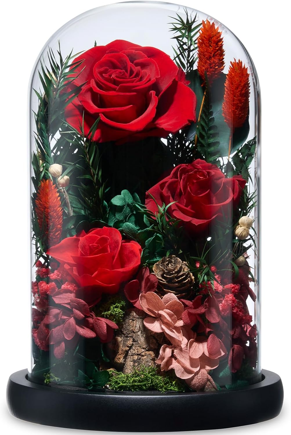 Forever Preserved Rose Flower, 7.48” – Meaningful Gift for Women