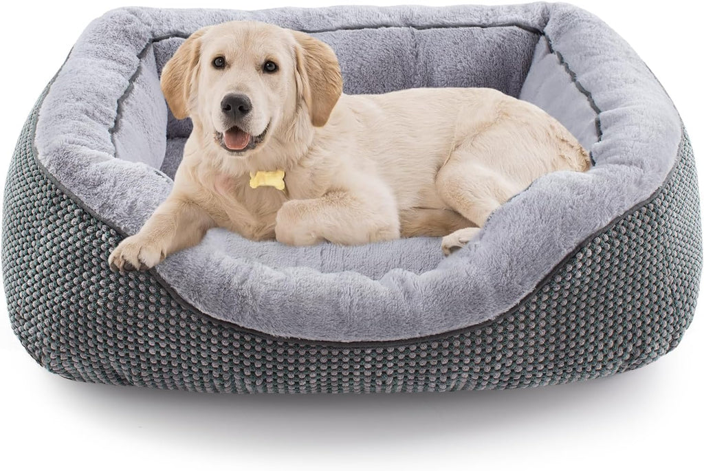 NVENHO Orthopedic Dog Bed for Medium Dogs (30”×24”)