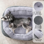 NVENHO Orthopedic Dog Bed for Medium Dogs (30”×24”)