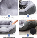 NVENHO Orthopedic Dog Bed for Medium Dogs (30”×24”)