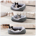 NVENHO Orthopedic Dog Bed for Medium Dogs (30”×24”)