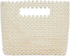 Dolce Vita Linzy Embellished Pearl Handbag