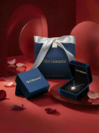 Gold Moissanite Necklace (Timeless Luxury Shine)