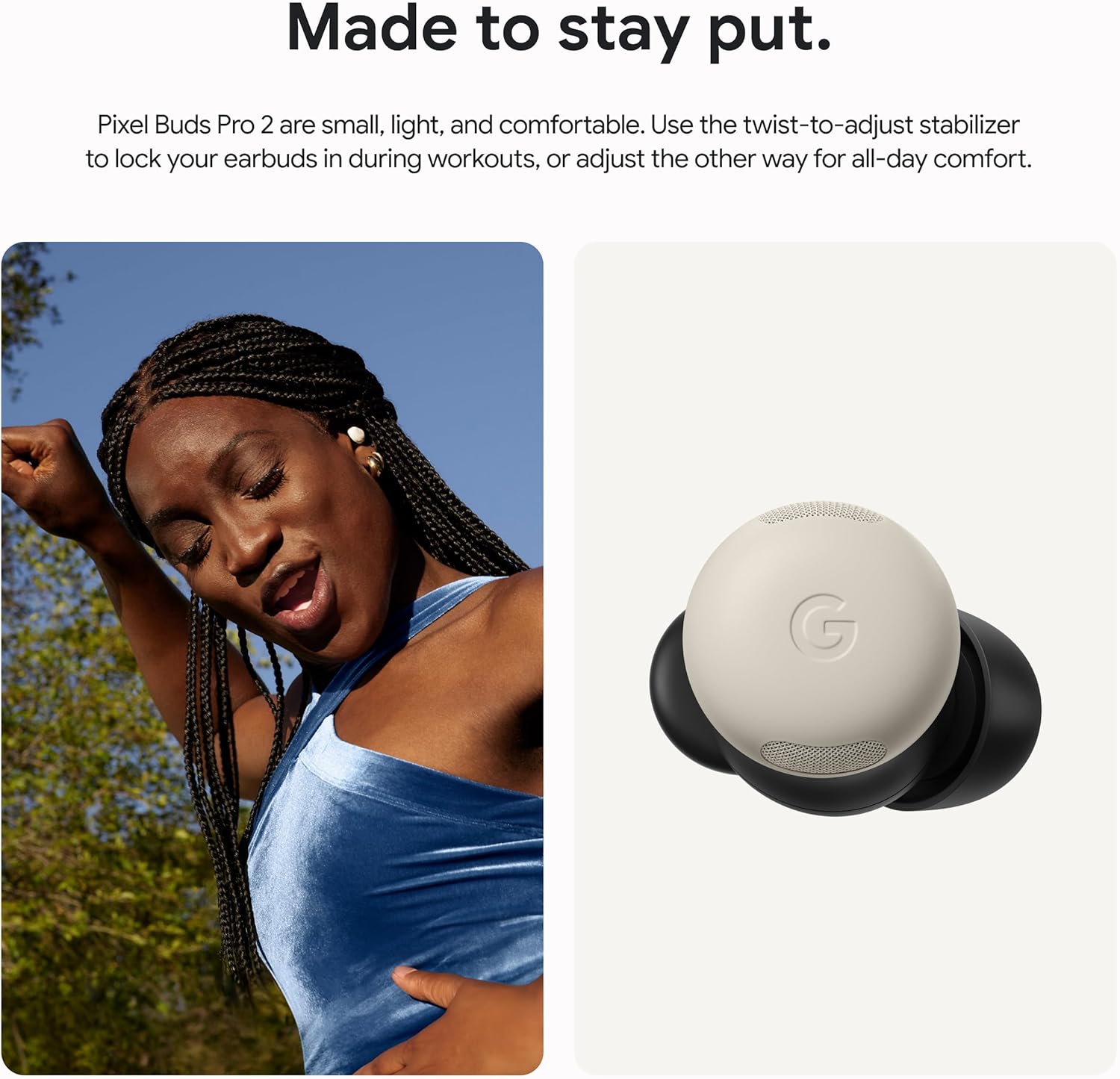 Google Pixel Buds Pro 2 with Active Noise Cancellation