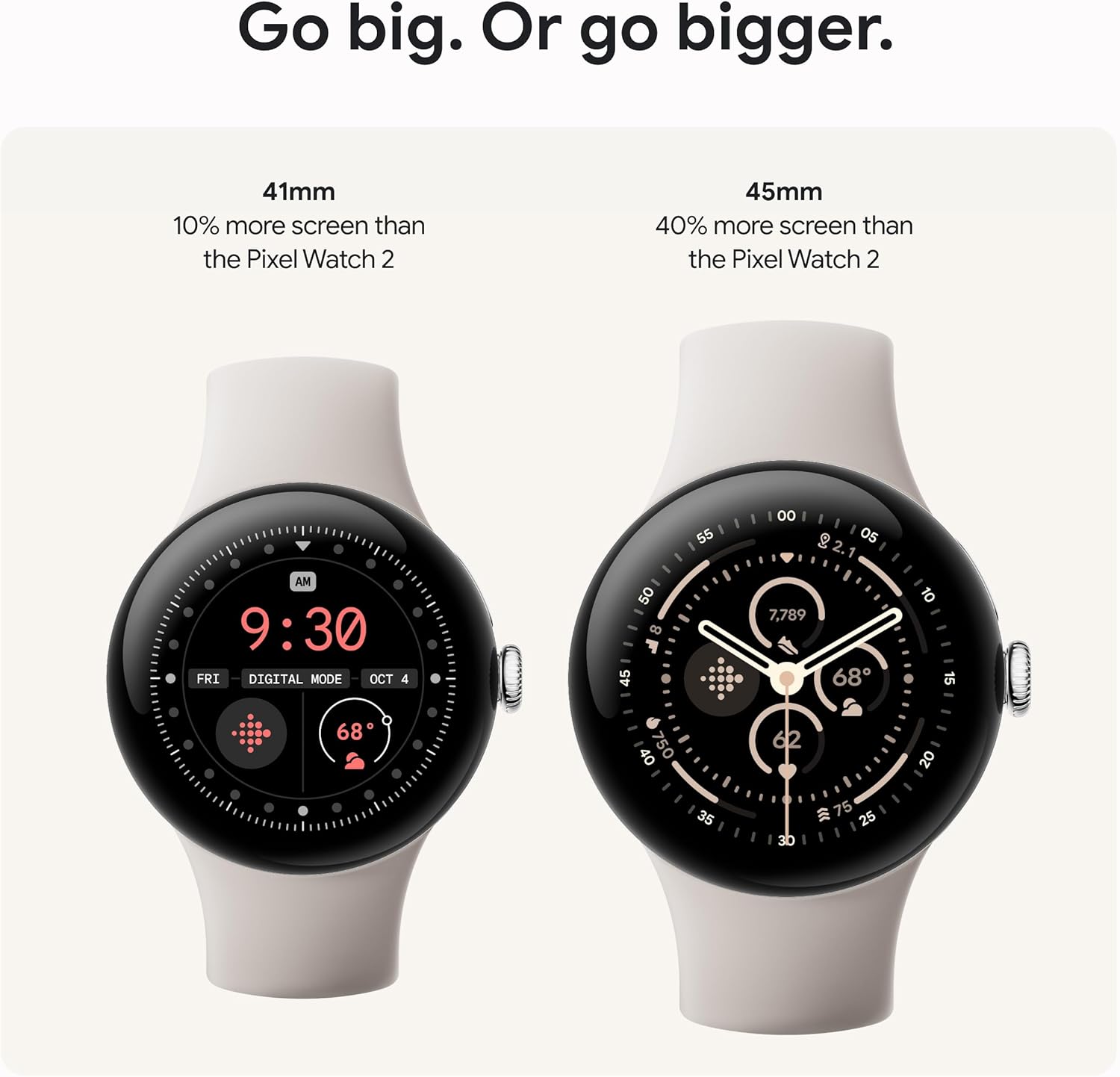 Google Pixel Watch 3 (45mm), Android Smartwatch, Wi-Fi