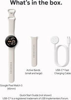 Google Pixel Watch 3 (45mm), Android Smartwatch, Wi-Fi