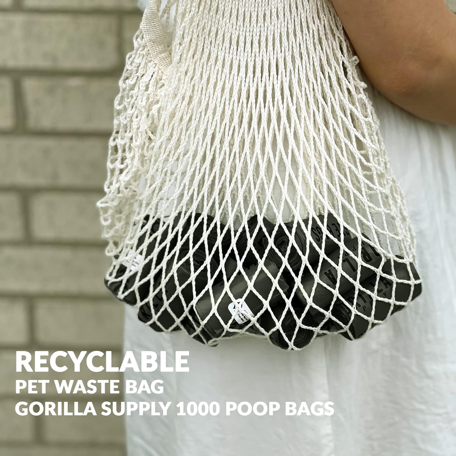 Extra Strong Dog Poop Bags, 9”×13”, 1000 Bags