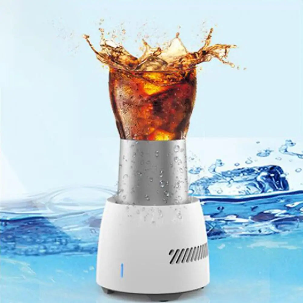 Fast Cooling Electric Beverage Cooler Cup Beer Bottle Can Water Soda Drinks