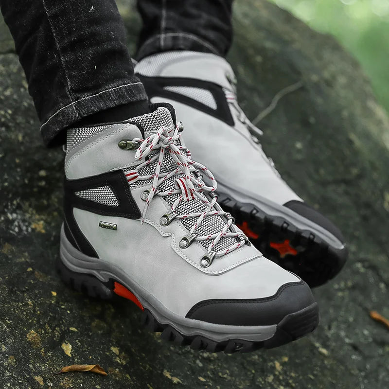 Waterproof Anti-Slip Hiking Shoes – Breathable Outdoor