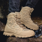 Men’s Waterproof Tactical Hiking Boots with Steel Toe
