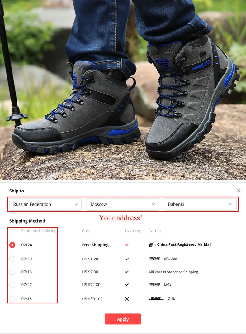 Women’s Winter Ankle Hiking & Trekking Boots