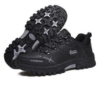 Brand Men Winter Snow Boots Waterproof Leather Sneakers Super  Warm Men's Boots Outdoor Male Hiking Boots Work Shoes Size 39-47