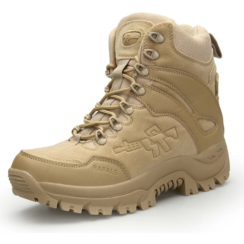 2025 BEW LIAO Men's Outdoor Safety Climbing Boots Comfortable Ankle Hiking Boot for Men
