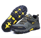 Brand Men Winter Snow Boots Waterproof Leather Sneakers Super  Warm Men's Boots Outdoor Male Hiking Boots Work Shoes Size 39-47