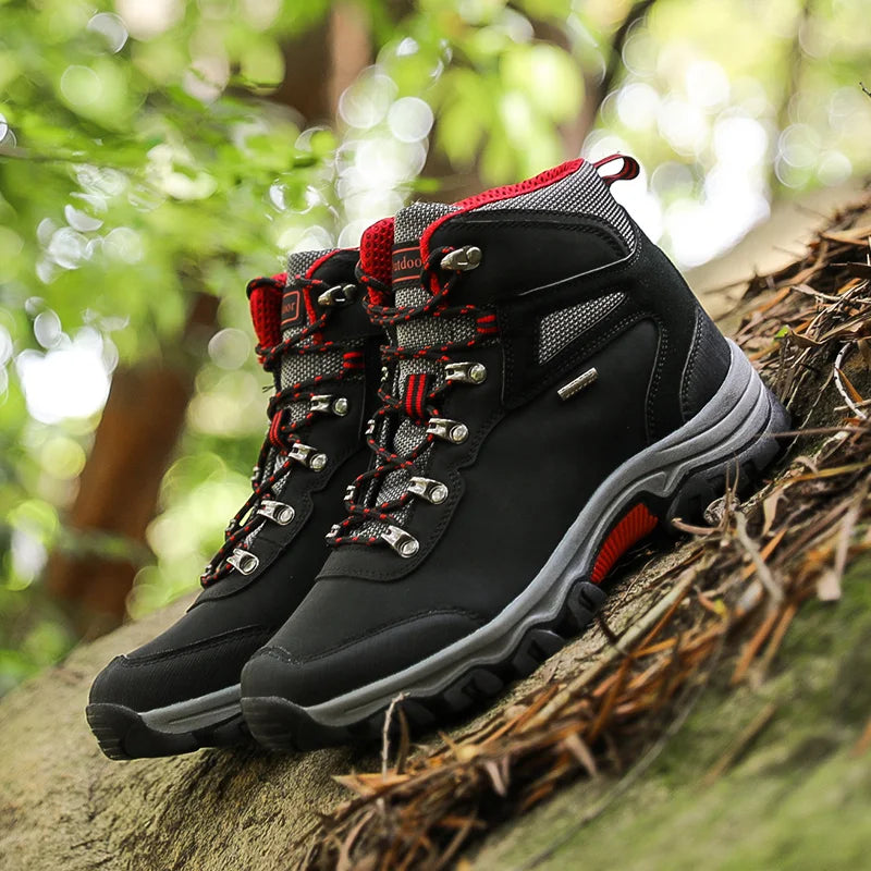 Waterproof Anti-Slip Hiking Shoes – Breathable Outdoor