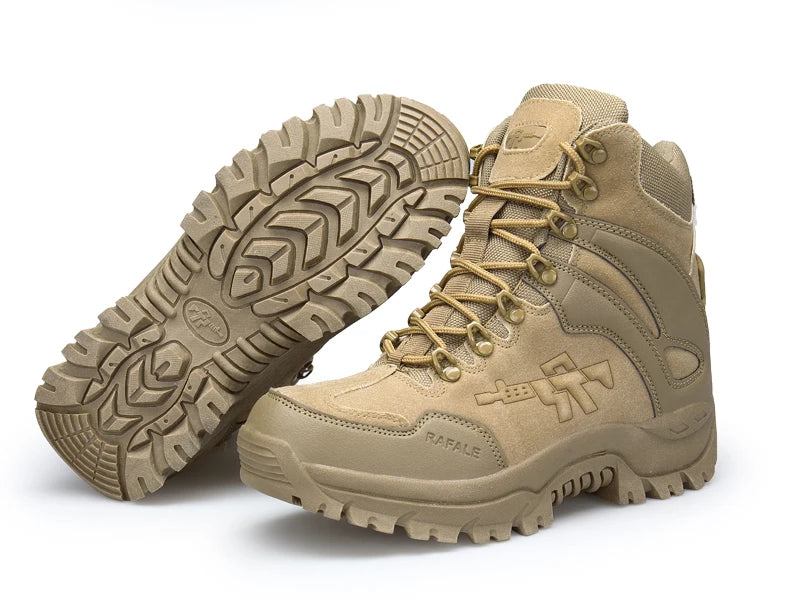 2025 BEW LIAO Men's Outdoor Safety Climbing Boots Comfortable Ankle Hiking Boot for Men