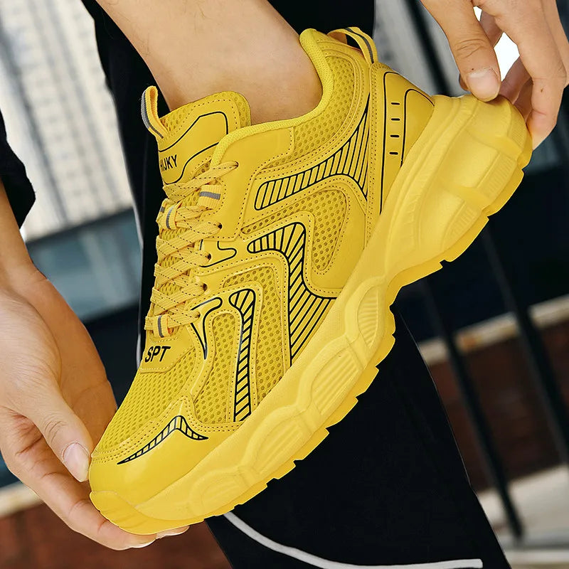 Custom Logo  Famous Brands Luxury Sneakers Designer Chunky Casual Shoes Men Fashion Running Height Increasing Daddy Shoes