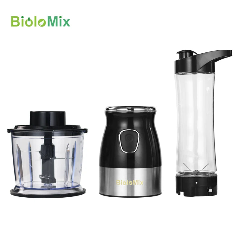 High Speed Multi Function 500W Food Processor Meat Grinder Portable Personal Mini Blender Mixer Juicer Dry Grinder 800ml Chopper