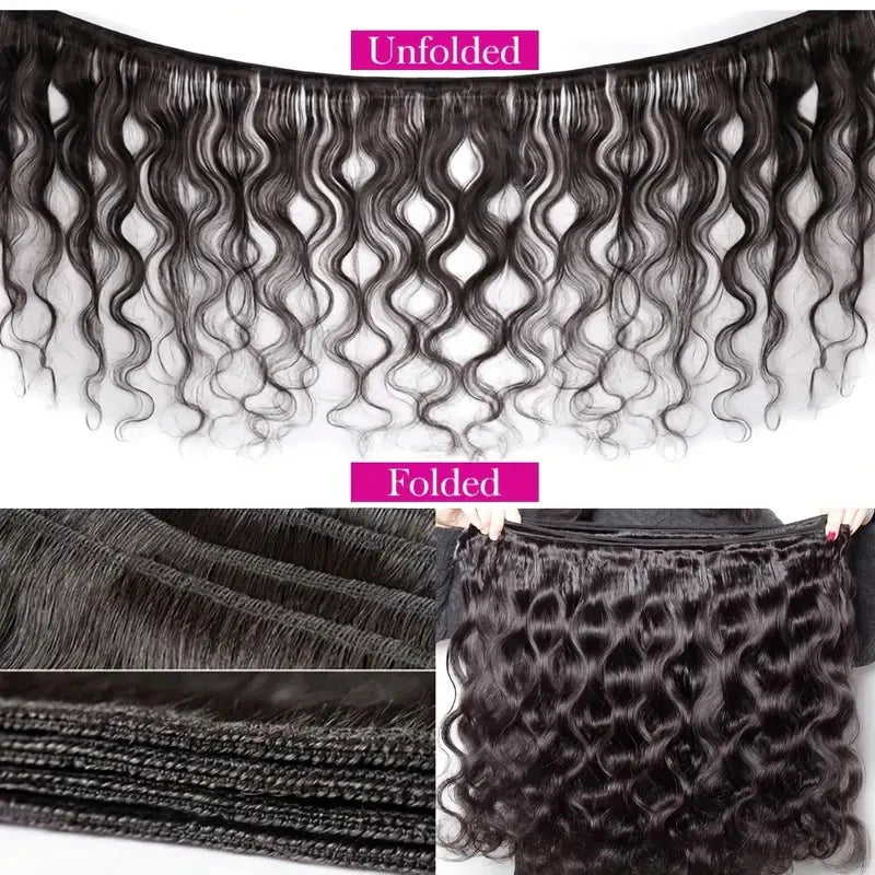 Allove Hair Brazilian Body Wave 3 Bundles