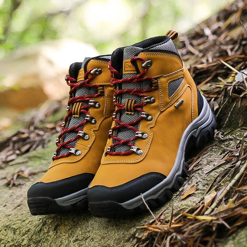 Waterproof Anti-Slip Hiking Shoes – Breathable Outdoor