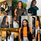 Brazilian Straight Virgin Hair Extensions – 3 Bundles