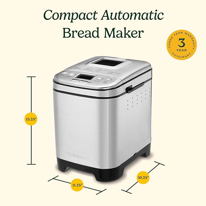 Cuisinart Automatic Bread Maker – 12 Programs, 2 lb