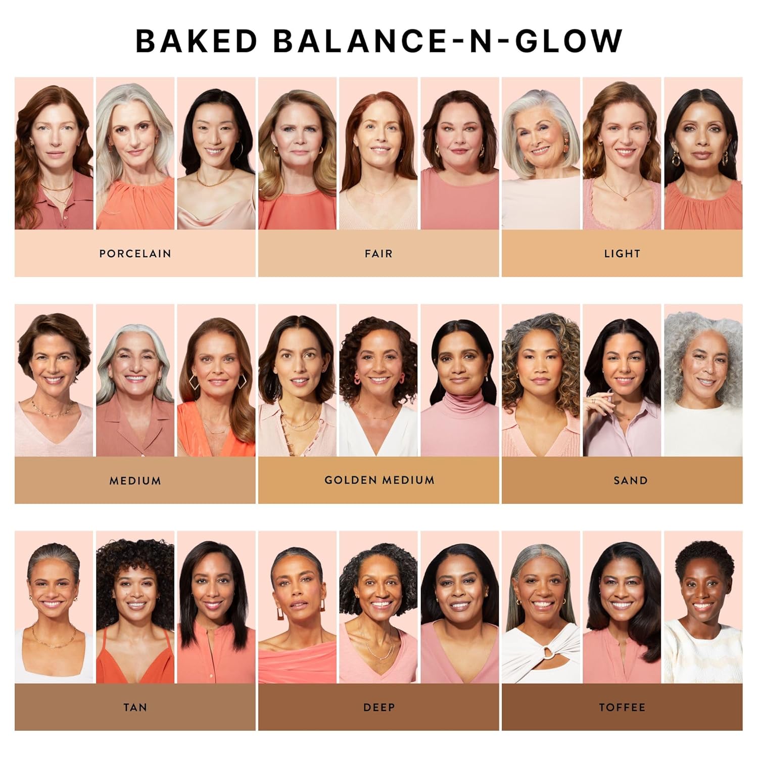 Laura Geller Baked Balance-N-Glow Illuminating Foundation (Porcelain): Lightweight Satin Finish