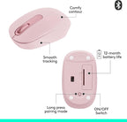 Logitech M196 Bluetooth Wireless Mouse – Compact, Portable, Long Battery Life